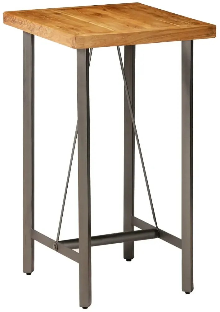 Stolik barowy z drewna tekowego Z2-D68