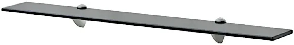 Czarna półka szklana 70x10 - Imker