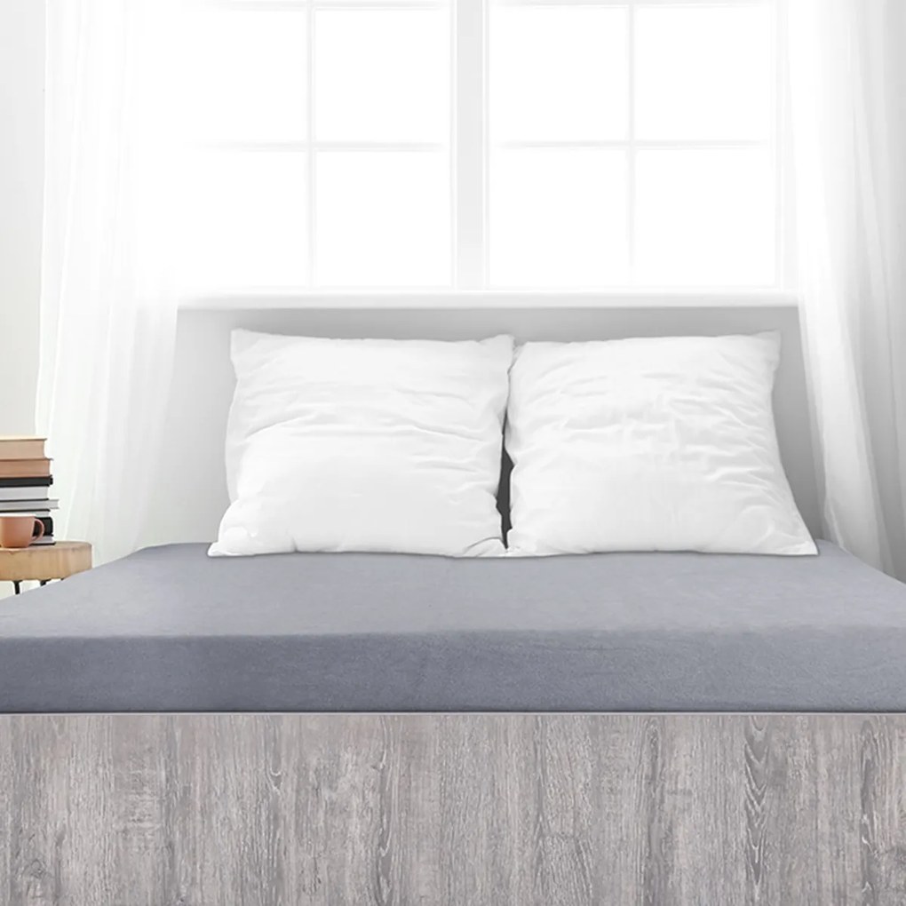 4Home prześcieradło frotte Ideal szare, 100 x 200cm, 100 x 200 cm
