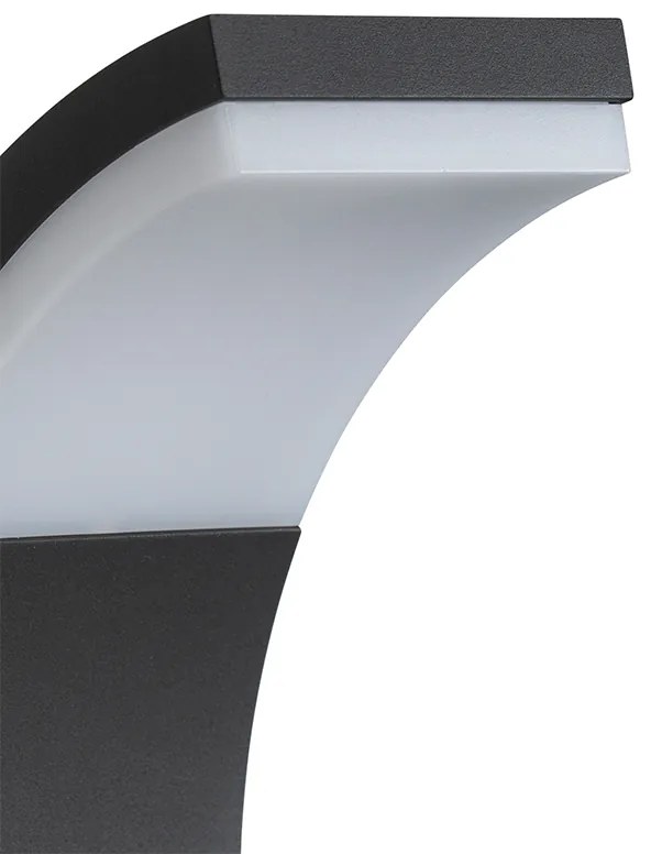 Zewnetrzna Nowoczesny słup ogrodowy antracyt 60 cm w komplecie z LED IP54 - Litt Nowoczesny Oswietlenie zewnetrzne