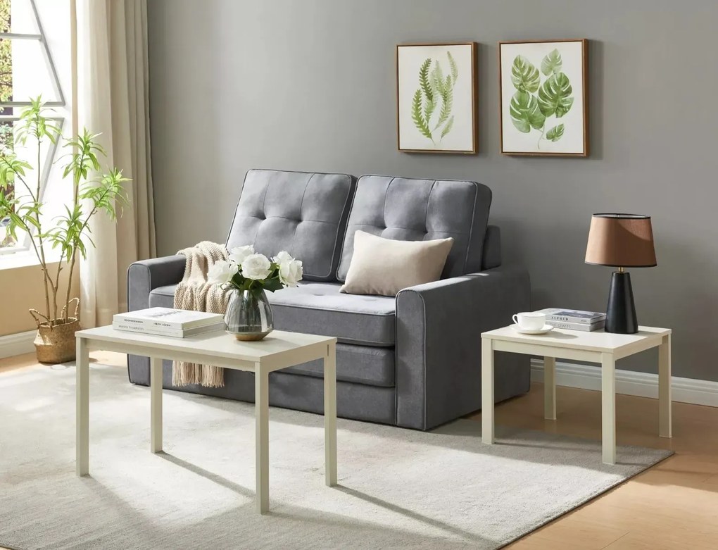Ława FROST L4 60x60 off white SIGNAL
