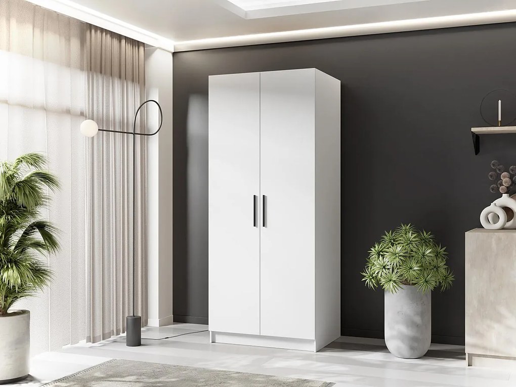 Szafa dwudrzwiowa GOLD 2D 78 biały