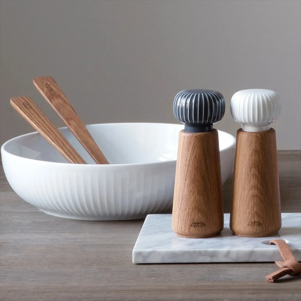 Drewniane sztućce do sałaty Kähler Design Hammershoi