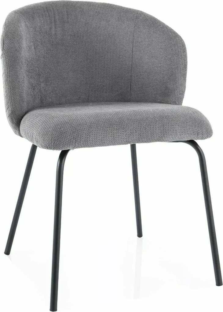 Krzesło do jadalni KEVIN VARDO szare