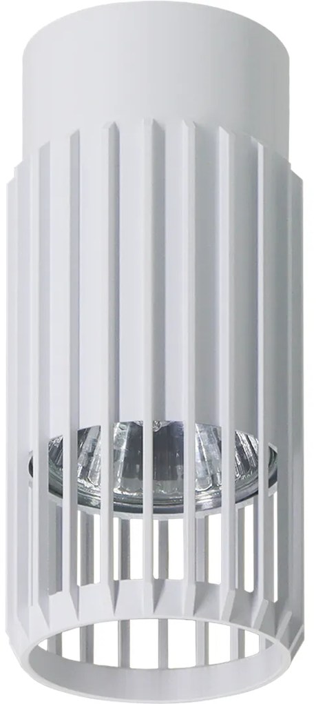VERTICAL WHITE DOWNLIGHT 1xGU10, biała, pojedyncza