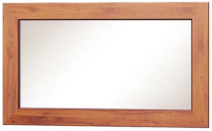 Lustro ścienne 70x120 w ramie dąb stuletni W9-R04