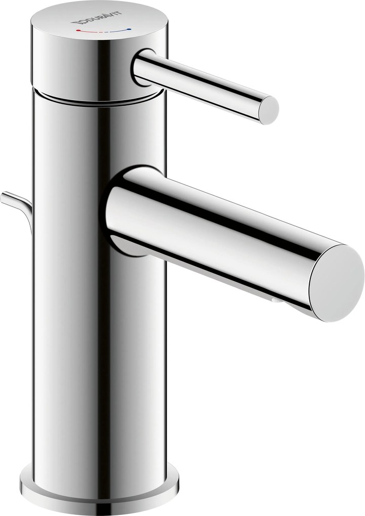 Duravit Circle jednouchwytowa bateria umywalkowa SChrom wysoki połysk - funkcja FreshStart