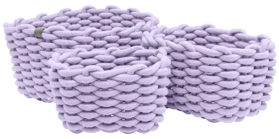 Tekstylne koszyki zestaw 3 szt. 30x25x19 cm Tom Tailor – Wenko