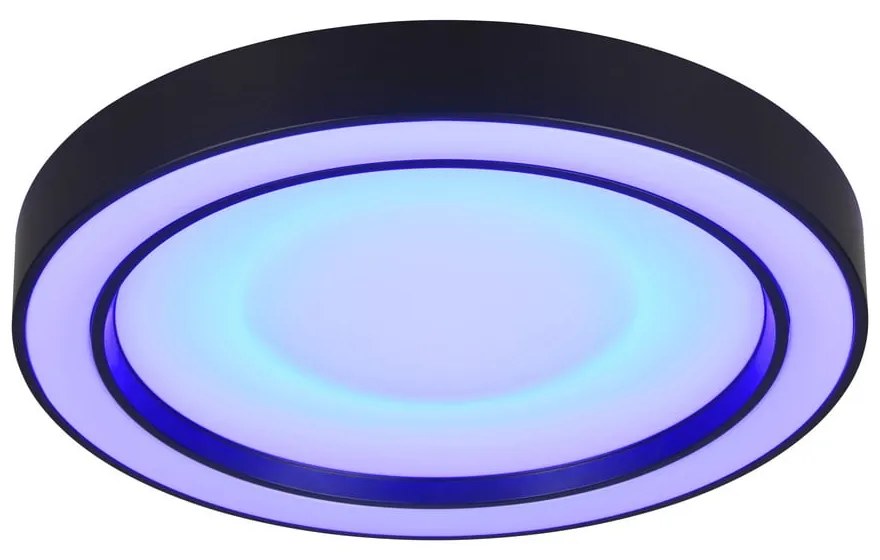 Czarno-biała lampa sufitowa LED ø 40 cm Arco – Trio