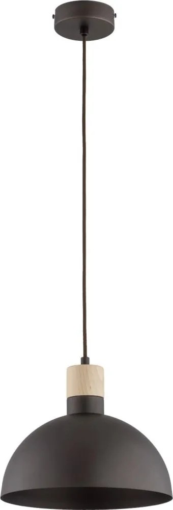 Lampa wisząca na lince NEOMI 1xE27/15W/230V czarna