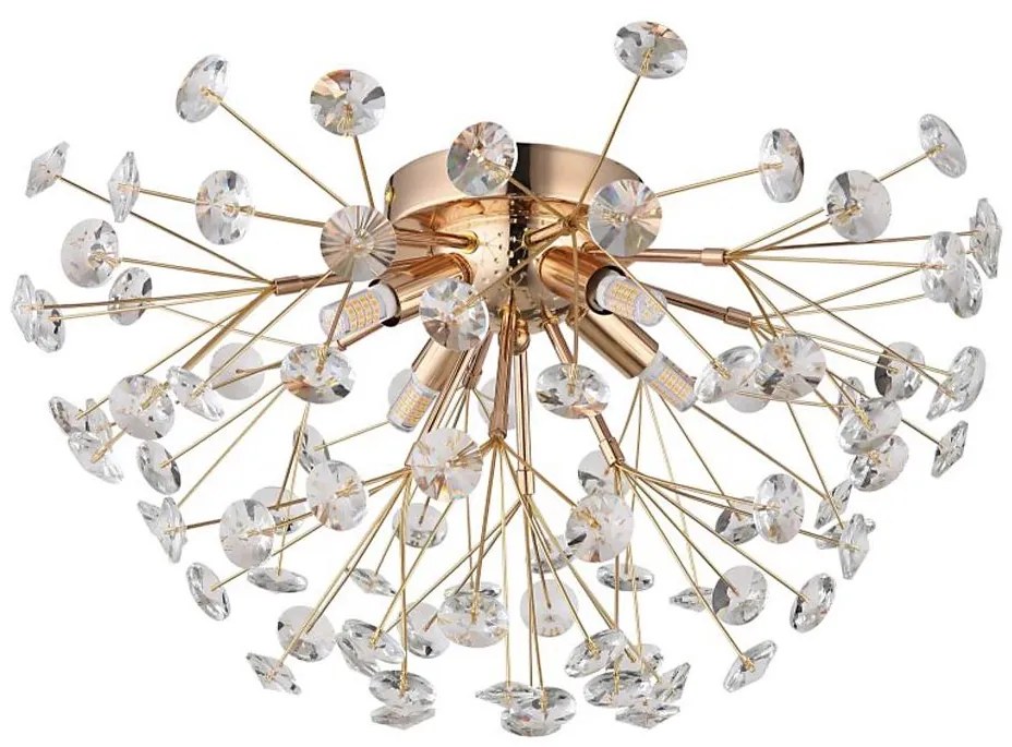 Globo 64135D - LED Plafon KATRINA 4xG9/3,5W/230V złoty