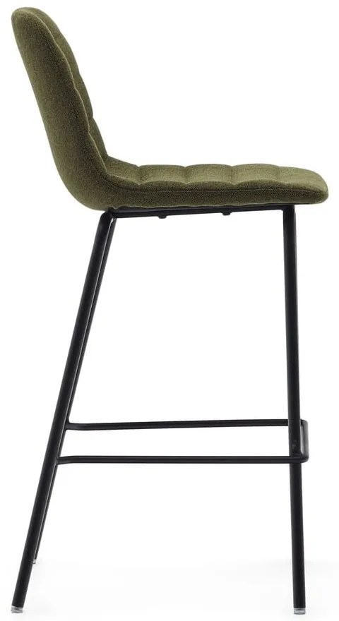 Ciemnozielone hokery zestaw 2 szt. 92,5 cm Zunilda – Kave Home