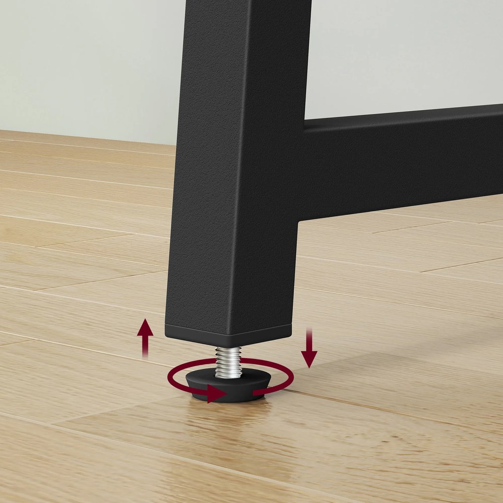 Składane biurko ZARIMO 80x40 cm, dąb artisan