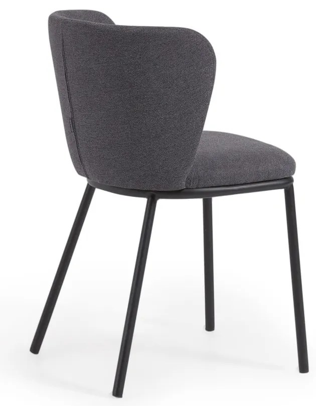 Ciemnoszare krzesło Ciselia – Kave Home