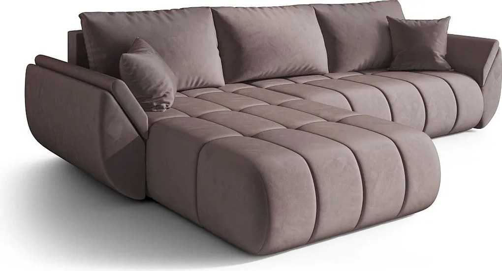 Narożnik BEDANTE TOKYO PREMIUM Lewy Monolith 62 z funkcją spania to eleganckie i funkcjonalne rozwiązanie do Twojego salonu.