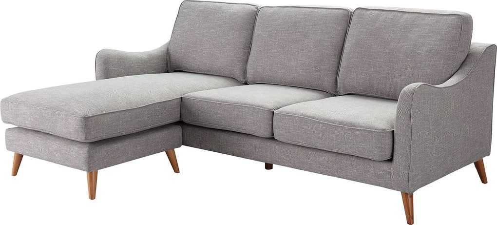 Sofa narożna Venuste linen grey