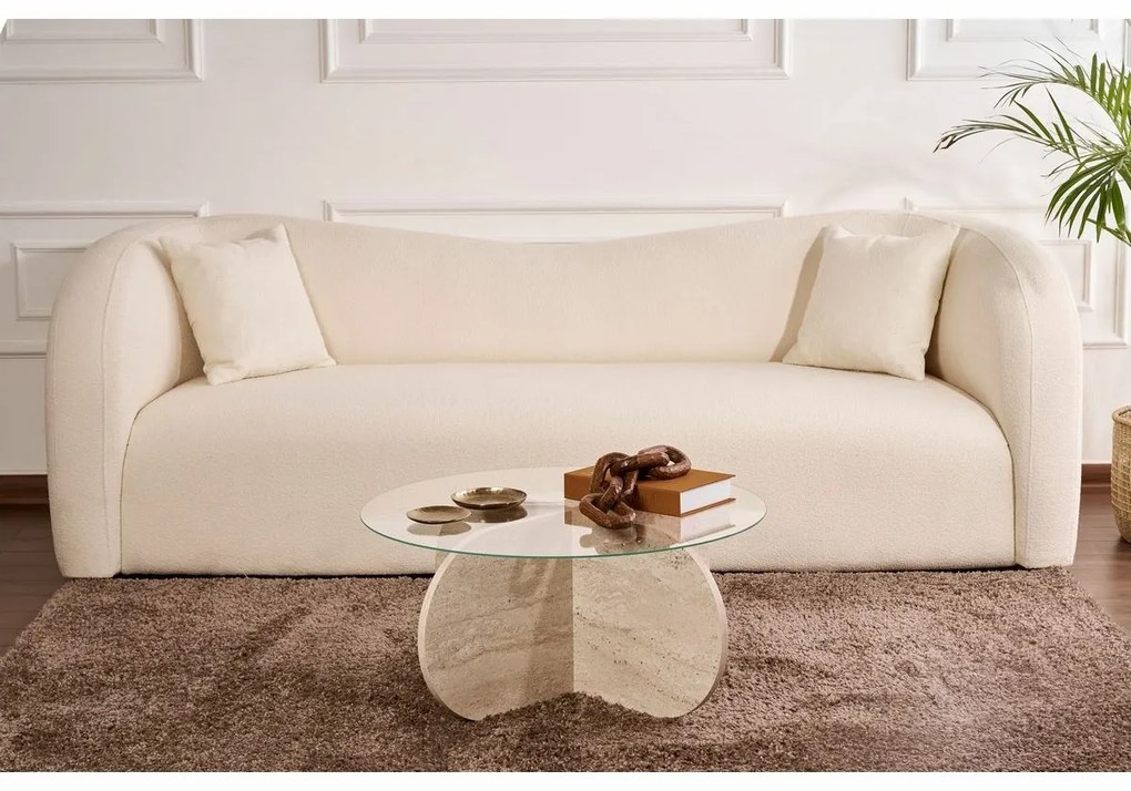 Stolik konferencyjny Aeris Travertine