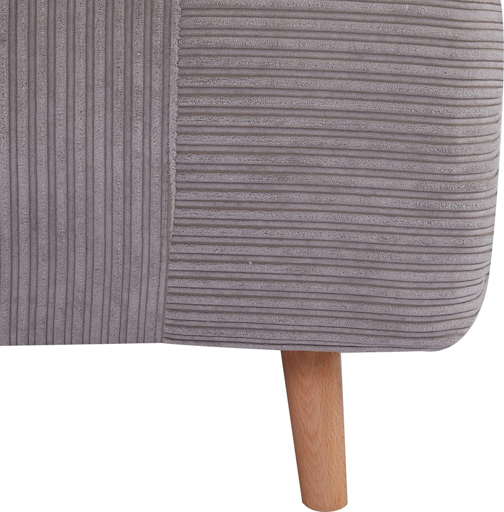 HOMCOM Fotel rozkładany 2 w 1 łóżko dla gości z regulowaną poduszką szary kompaktowy design | Aosom PL