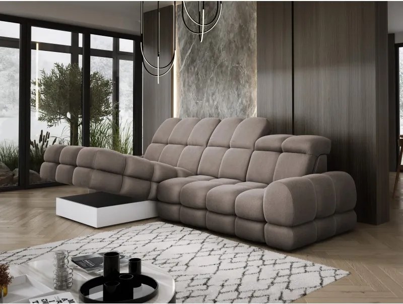 Narożnik TOLLO MINI z elektryczną regulacją siedziska WERSAL