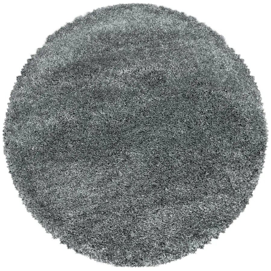Szary okrągły dywan ø 80 cm Fluffy – Ayyildiz Carpets