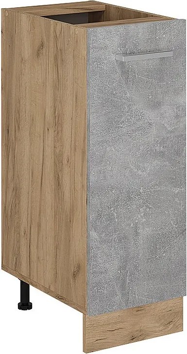 Szafka apteczna beton 30x46x81.6 r-line