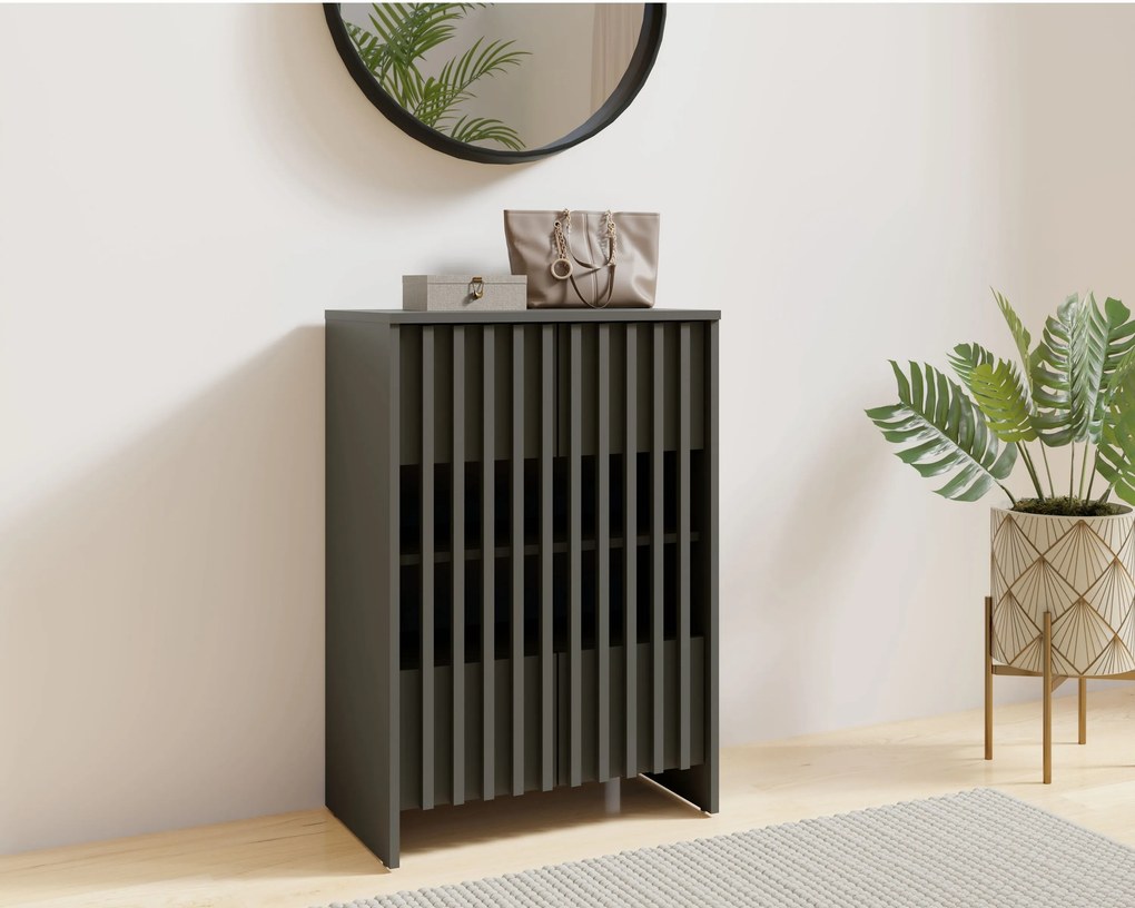 Komoda ZEPHYR 60 cm do Salonu Sypialni Grafit