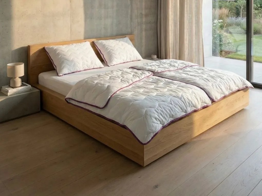 Poduszka zapachowa STELLA LAVENDER 70x90 cm, biała