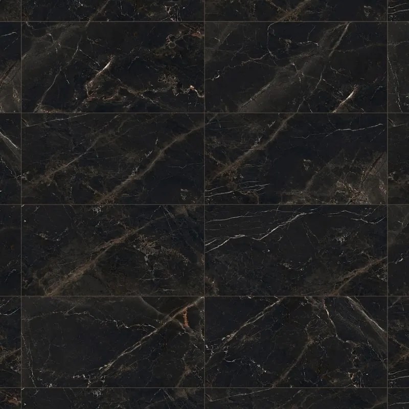 Mexen Marquino Black gres szkliwiony rekt. G1, płytka podłogowo-ścienna 120 x 60 cm, wysoki połysk - TL214-120-060-00
