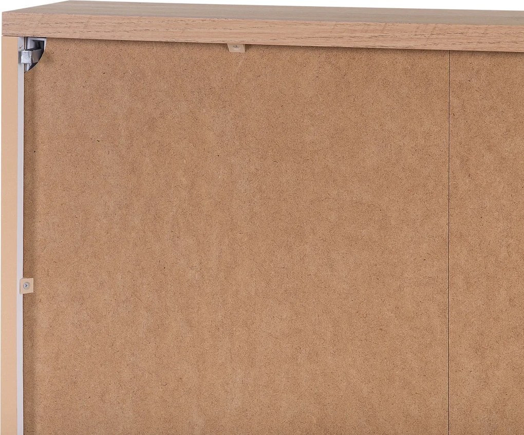 Wisząca szafka łazienkowa z lustrem 60 cm Bali 840, biała