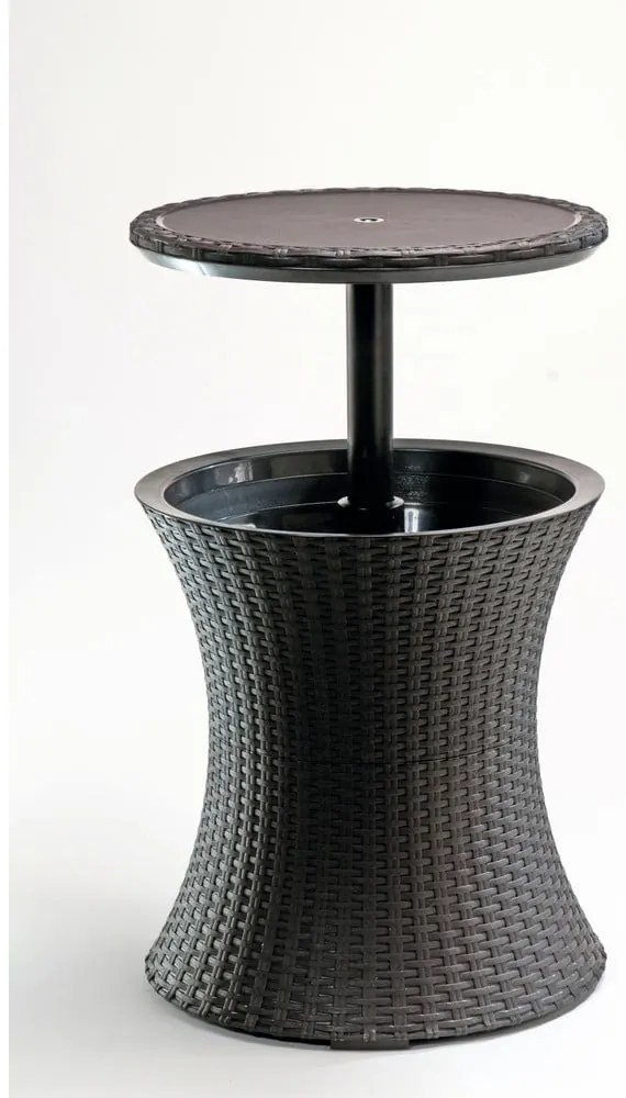 Okrągły stolik ogrodowy z pojemnikiem na lód 49.5x49.5 cm Cool – Keter