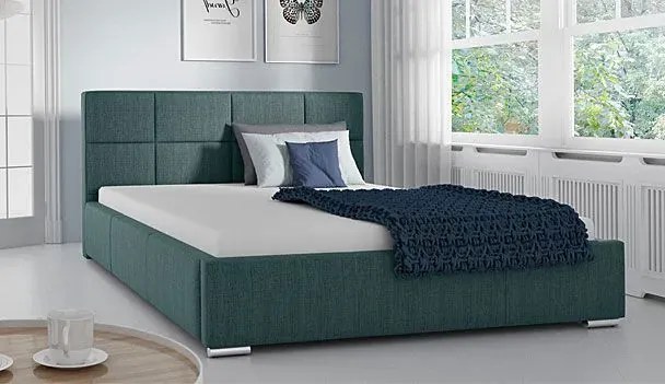 Łóżko tapicerowane Caner 200x200 - 44 kolory
