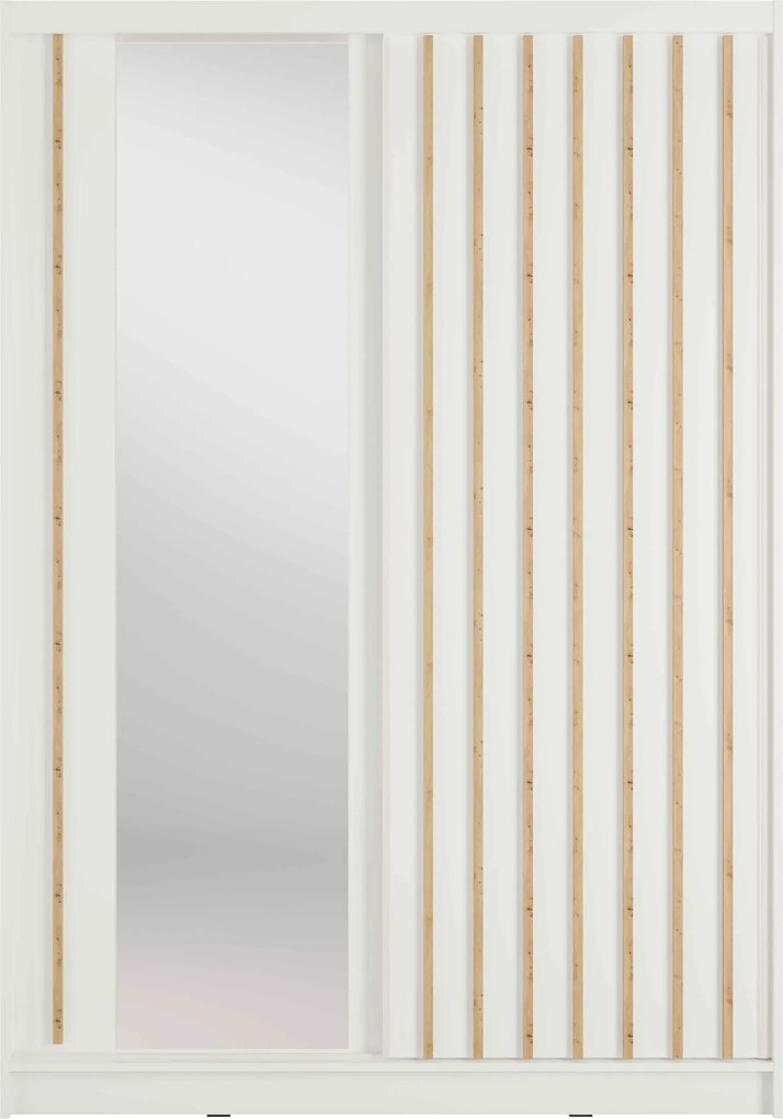 Szafa VEYDAR - Biały / 155 cm