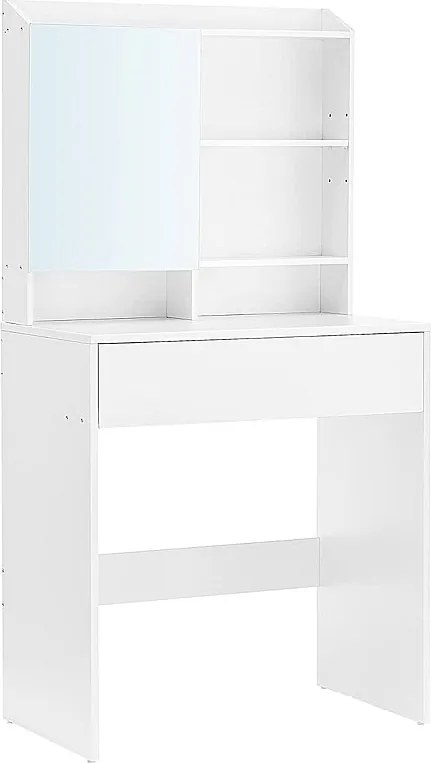 Toaletka 70x40x136 cm biała Toaletka vanity