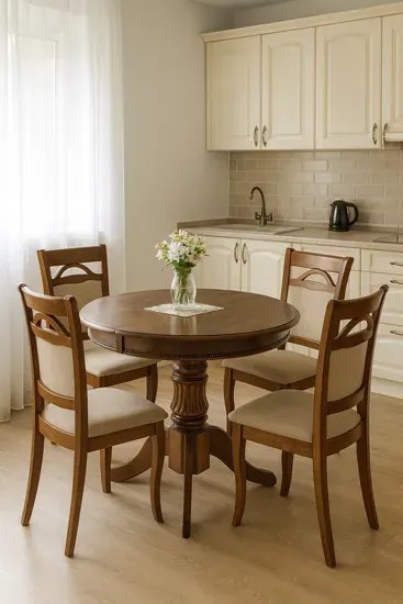 Stół rozkładany ciemny orzech S6-M23