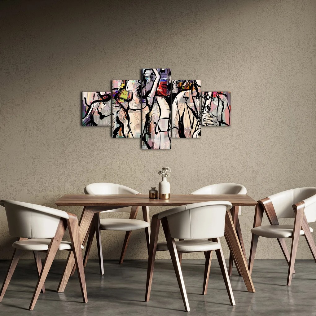 Obraz - Jazzowa noc (125x70 cm)