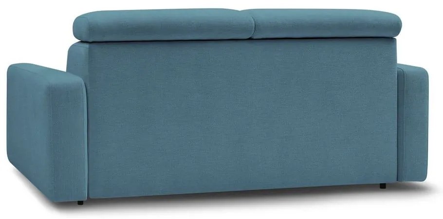Niebieska rozkładana sofa 215 cm Monaco – Bobochic Paris