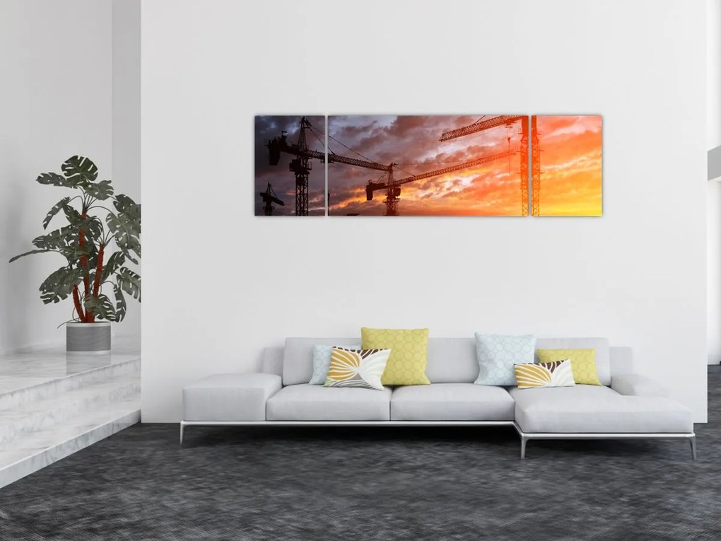 Obraz - Plac budowy (170x50 cm)