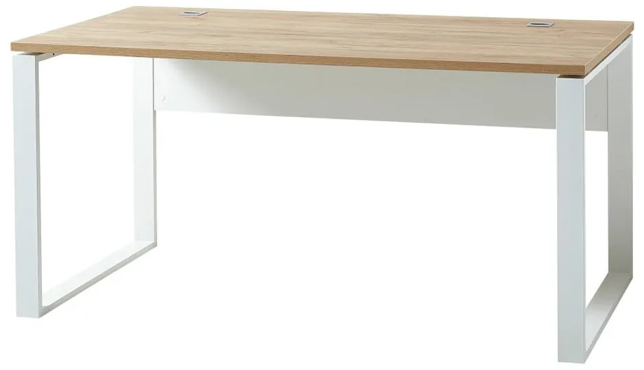 Biurko w dekorze dębu 158x79 cm Lioni – Germania