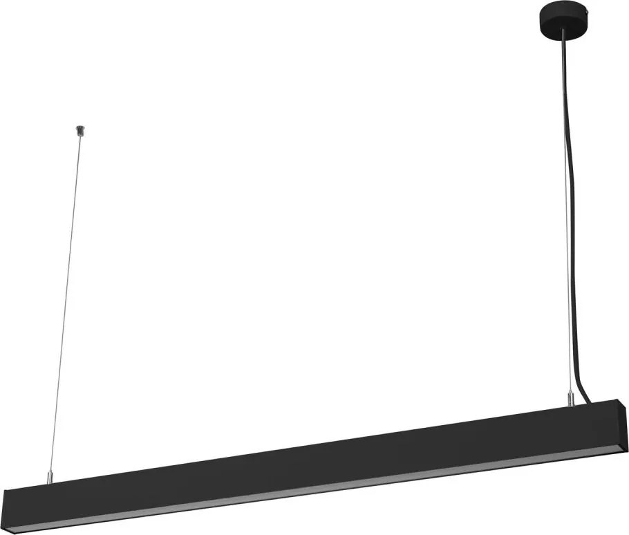 Osram - LED ściemnialna lampa wisząca na lince OFFICE LINE LED/42W/230V 112,6 cm czarna