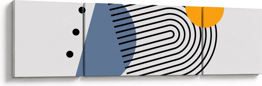 Obraz - Minimalistyczna abstrakcja N⁰2 (170x50 cm)
