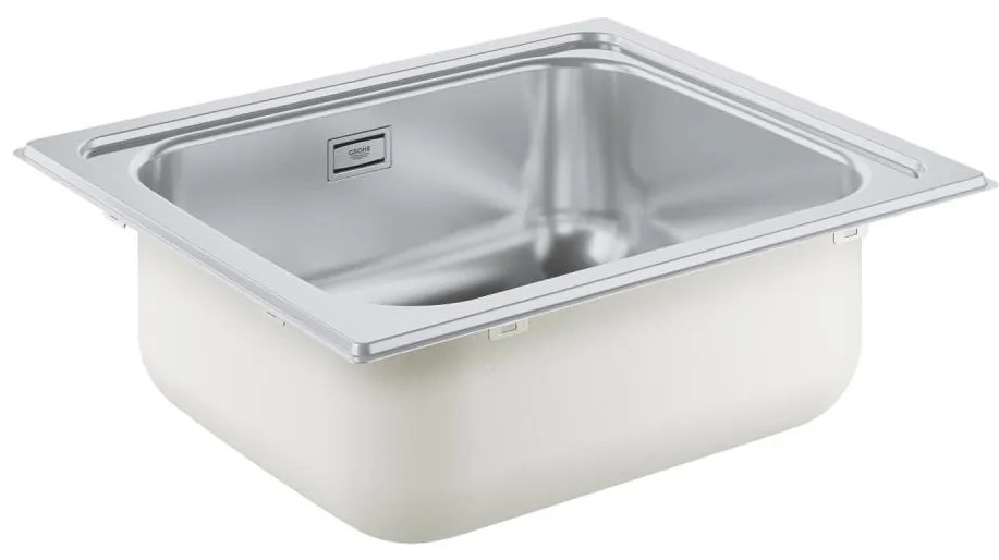 GROHE 31719SD0 - Zlew kuchenny K200 533 × 457 mm ze stali nierdzewnej