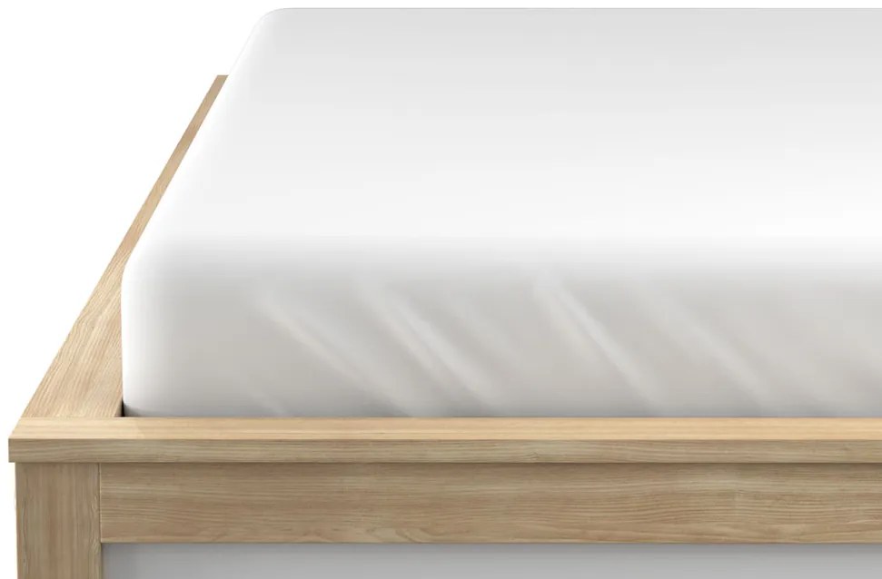 PrzytulneMieszkanie.pl Prześcieradło jersey 140 x 200 cm białe