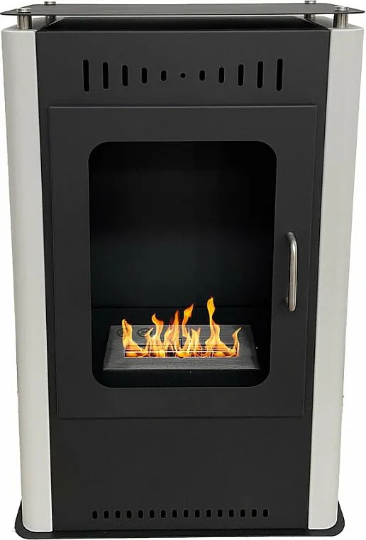 Piec na bioetanol ASIA, biokominek stojący, dł. 50 x 27 x wys. 80