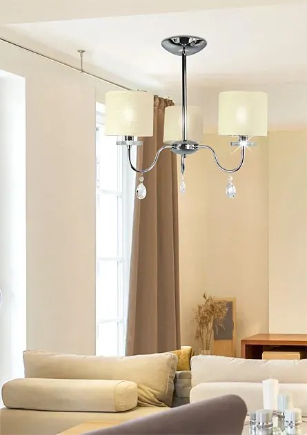 Lampa wisząca w stylu glamour - D228-Maveso