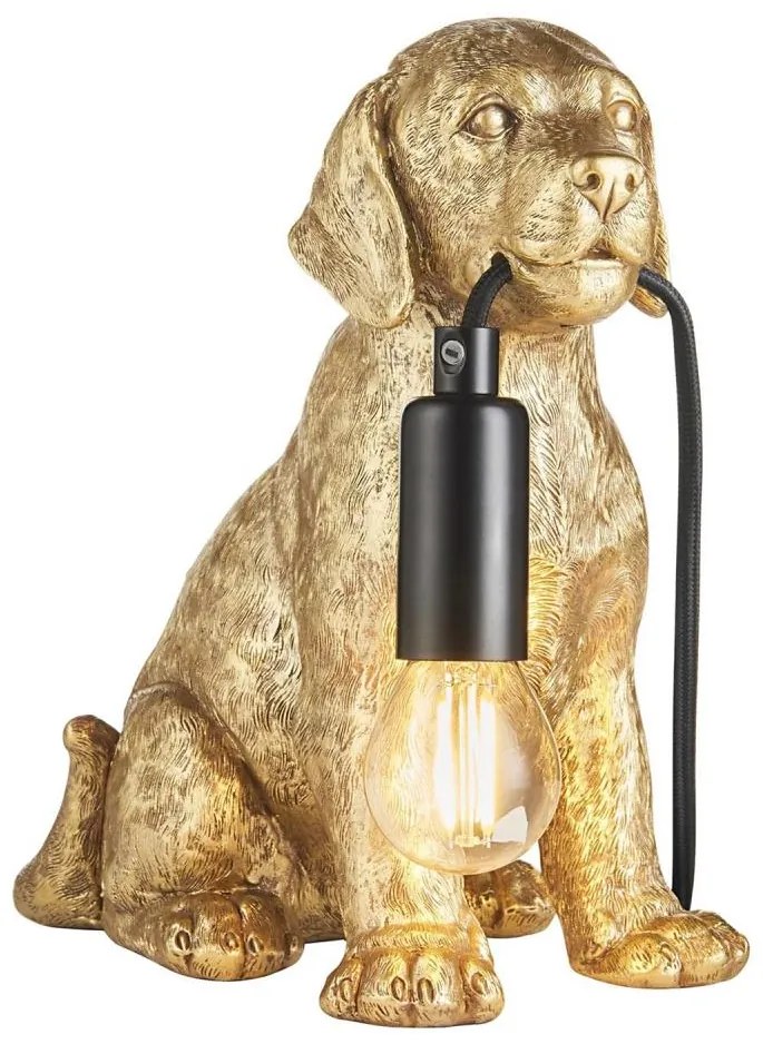 Endon 107364 - Lampa stołowa PUPPY 1xE14/7W/230V złota