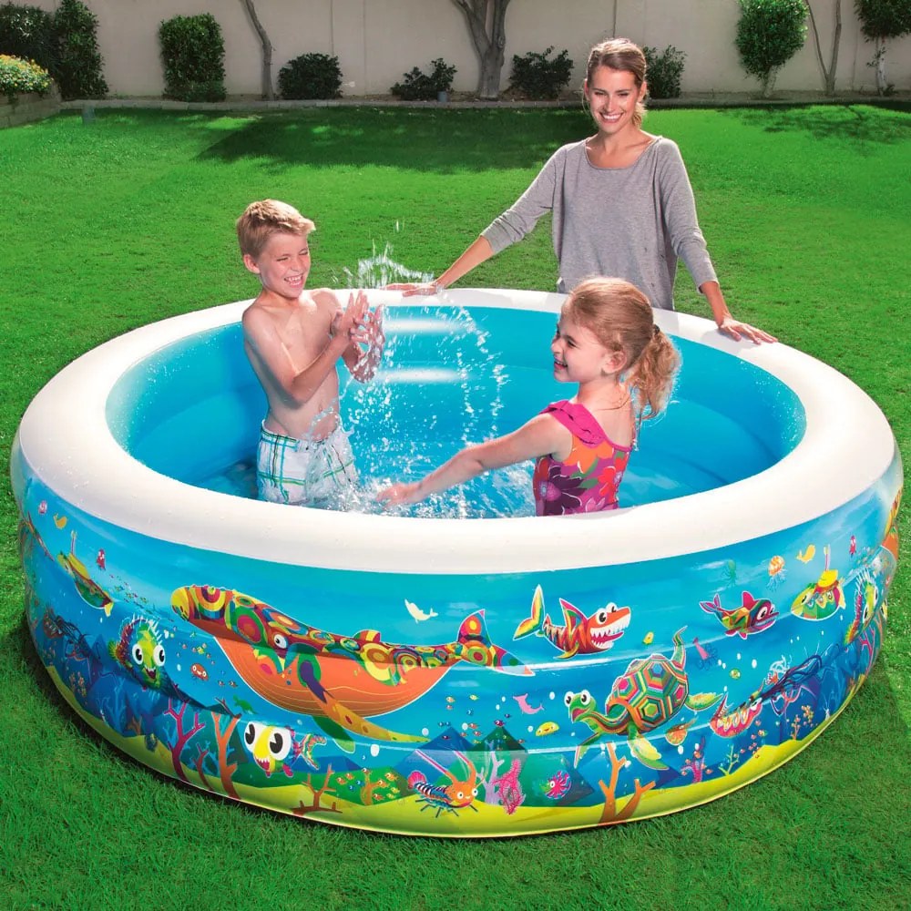 Basen nadmuchiwany Family Fun Pool 196 x 53 cm BESTWAY