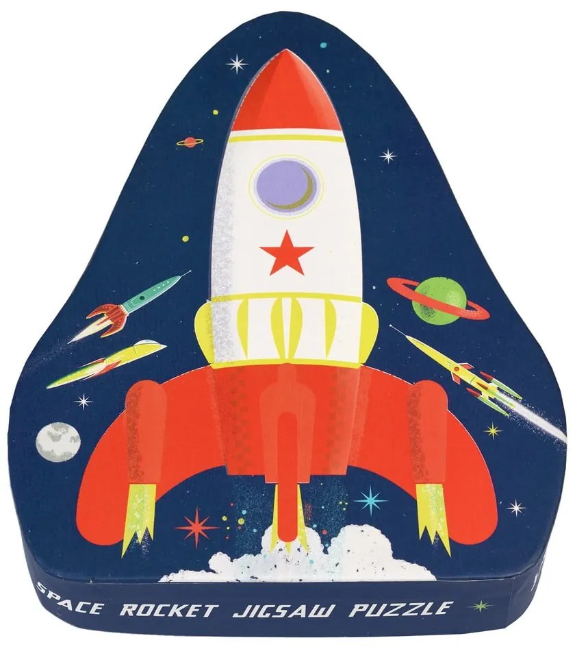 Puzzle (liczba elementów 18) Space Age rocket – Rex London