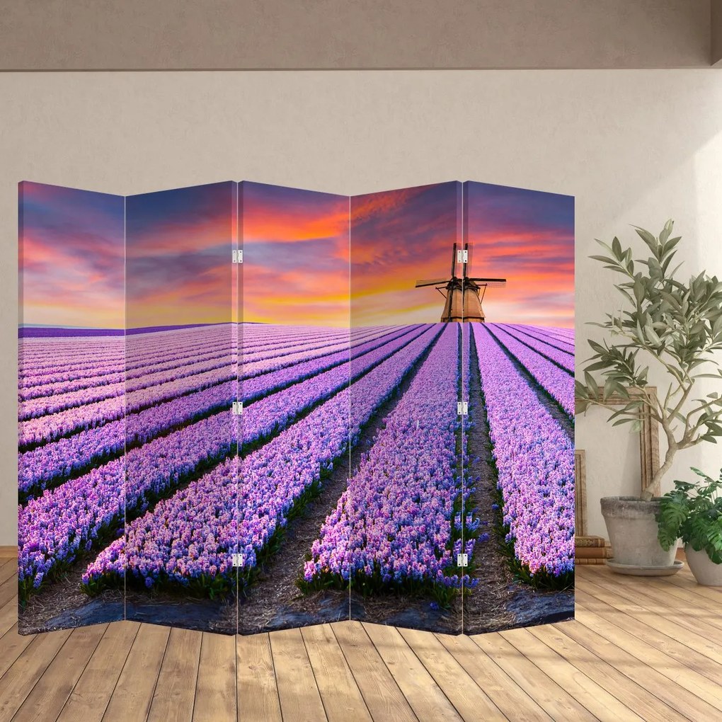 Parawan - Farma Kwiatów (210x170 cm)