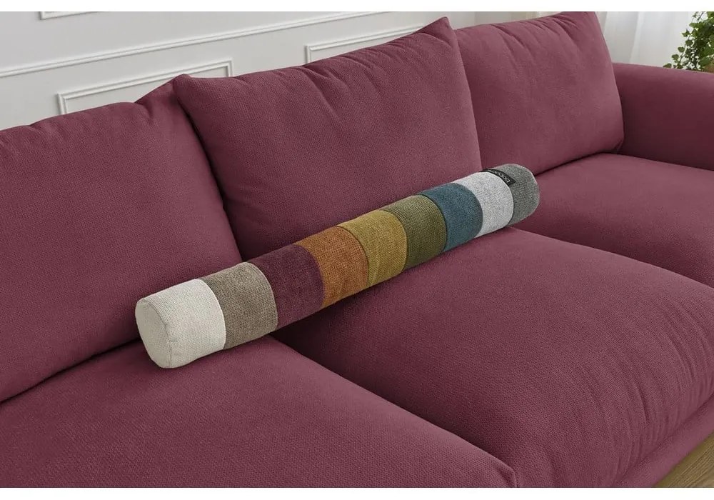 Bordowa sofa 265 cm Ernest – Bobochic Paris