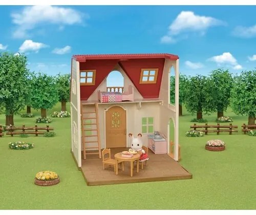 Sylvanian Families Podstawowy dom z czerwonymdachem nowy